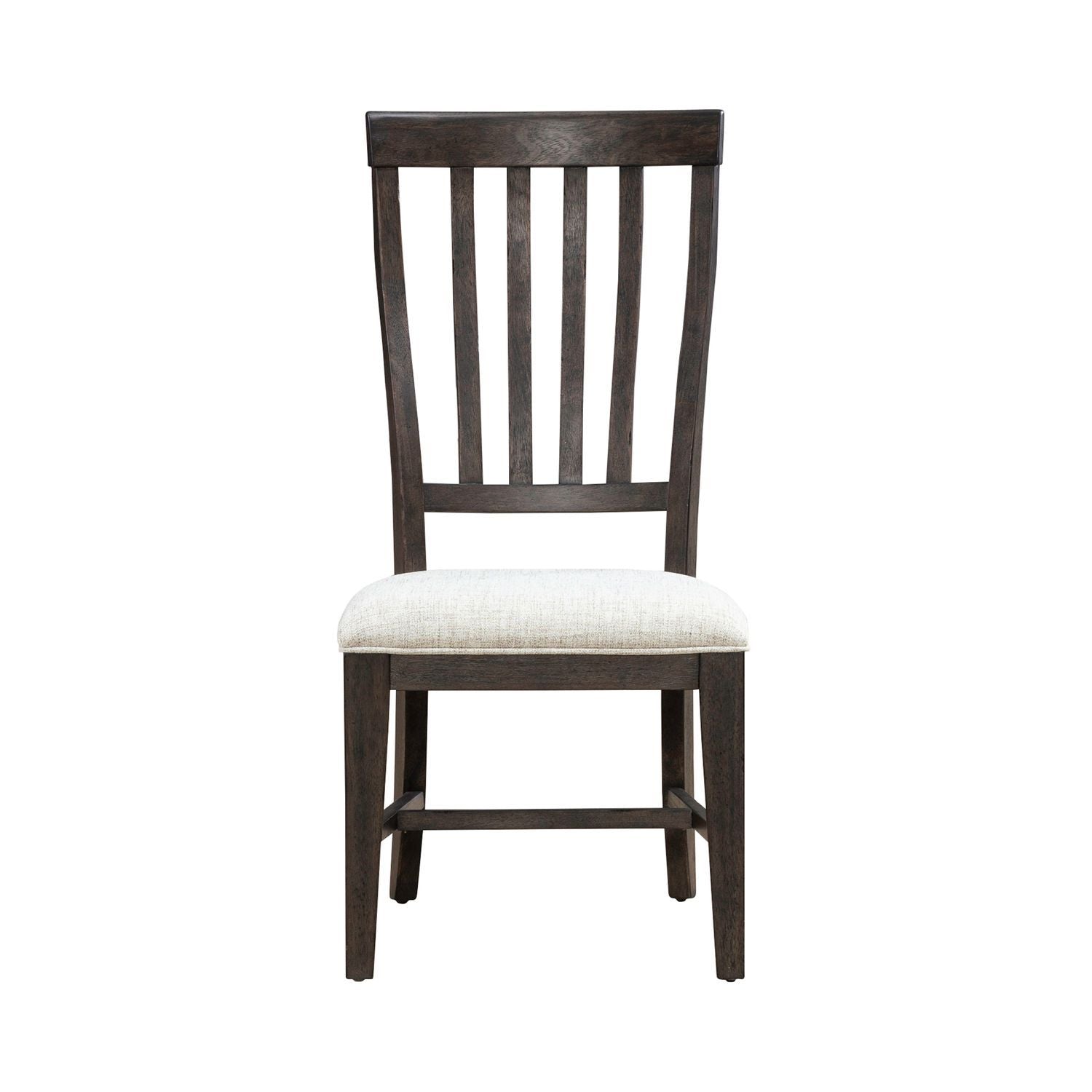 Grant Park - Slat Back Side Chair (RTA) - Brown