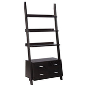 Coaster Fine Furniture Colella - 5-Shelf Storage Ladder Bookshelf - Cappuccino | Meri Furniture