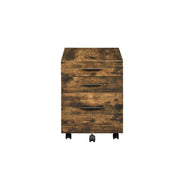 ACME Abner - File Cabinet - Weathered Oak | Meri Furniture