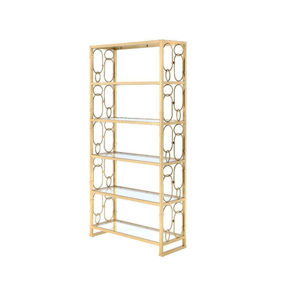 ACME Milavera - Bookshelf | Meri Furniture