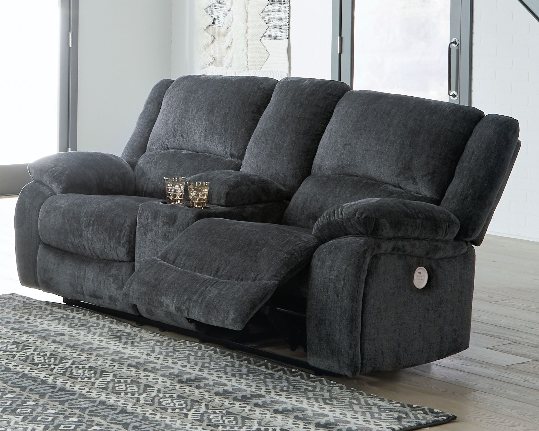 Ashley Furniture Draycoll - Reclining Loveseat | Meri Furniture