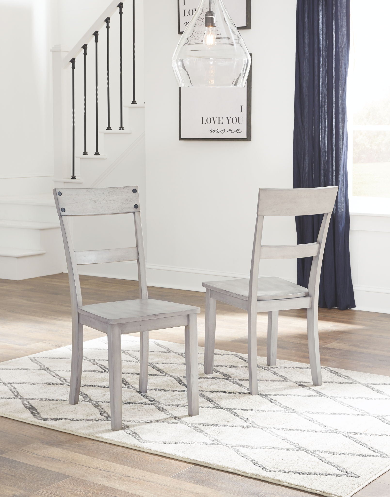 Loratti - Dining Room Side Chair (Set of 2) - Gray