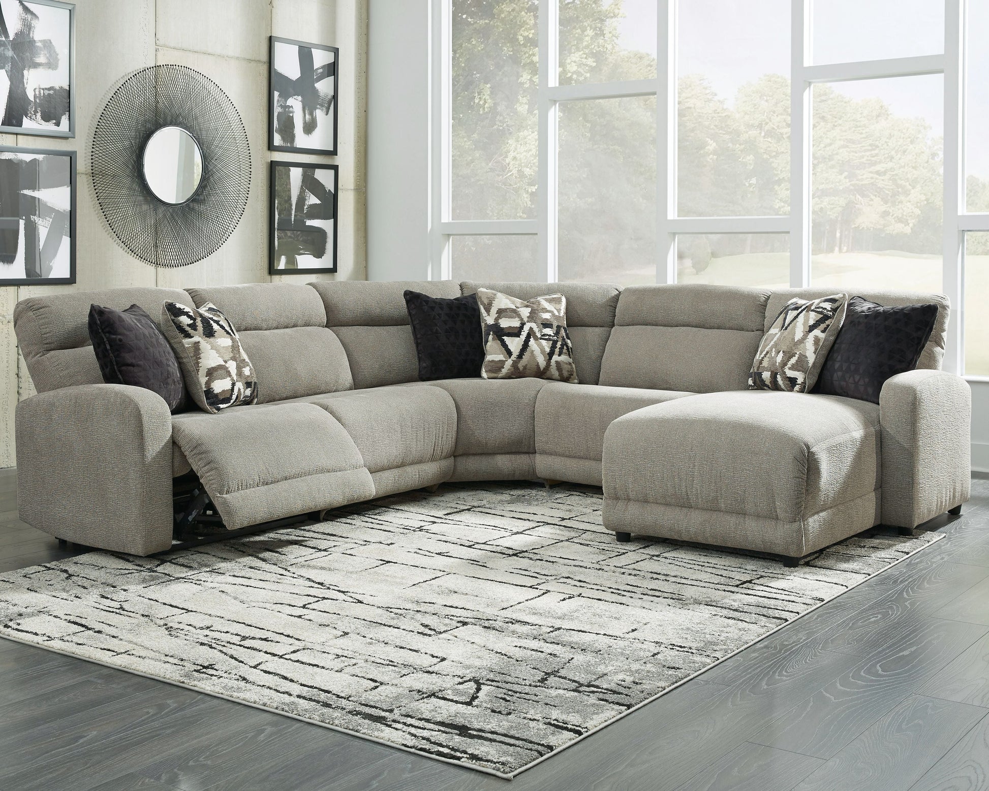 Signature Design by Ashley® Colleyville - Power Reclining Sectional | Meri Furniture
