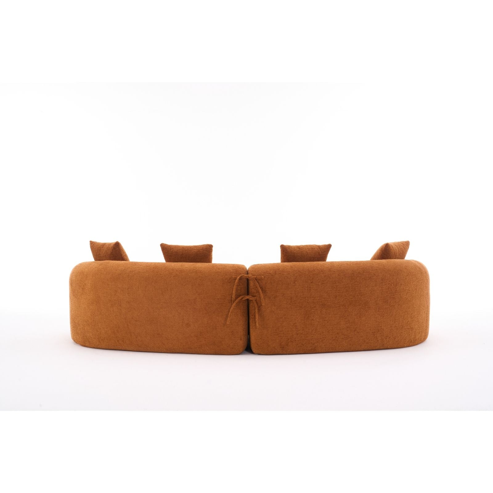 4 Seater Sofa With Fabric, 30D, 60 Hardness Full Sponge, 4 Pillow For Living Room, Home Furniture Sleeper Sectional Sofa For Apartment