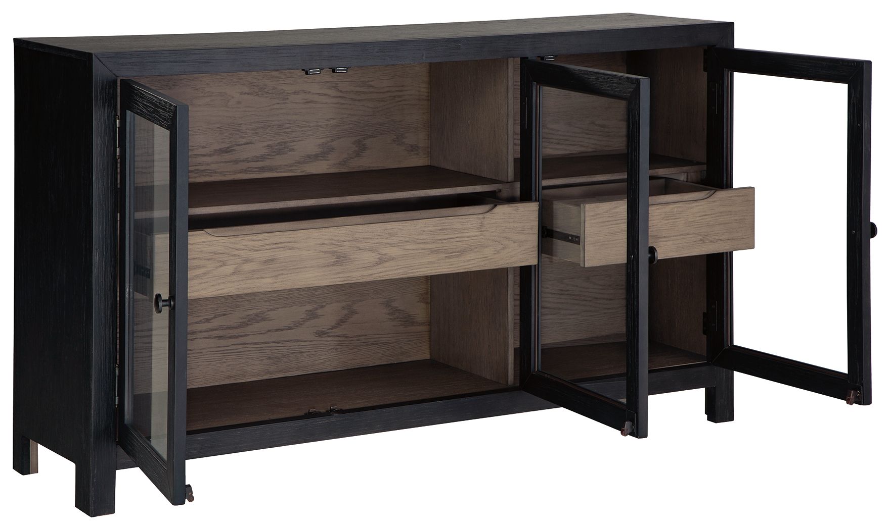 Signature Design by Ashley® Lenston - Accent Cabinet | Meri Furniture