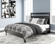 Signature Design by Ashley® Finch - Panel Platform Bed | Meri Furniture