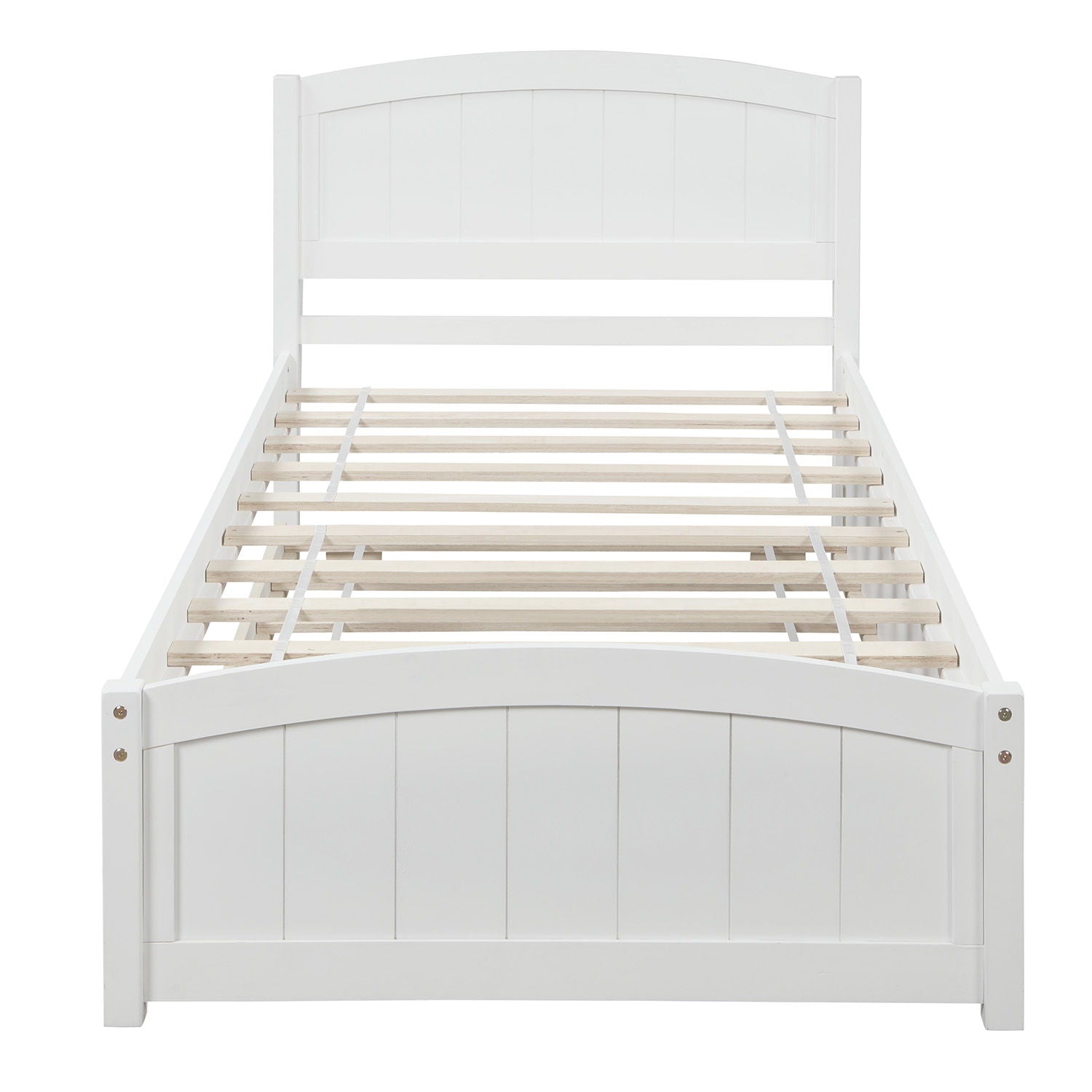 Platform Bed & Headboard, Footboard And Wood Slat Support