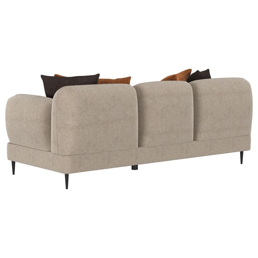 Jade - 2 Piece Chenille Upholstered Sofa Set