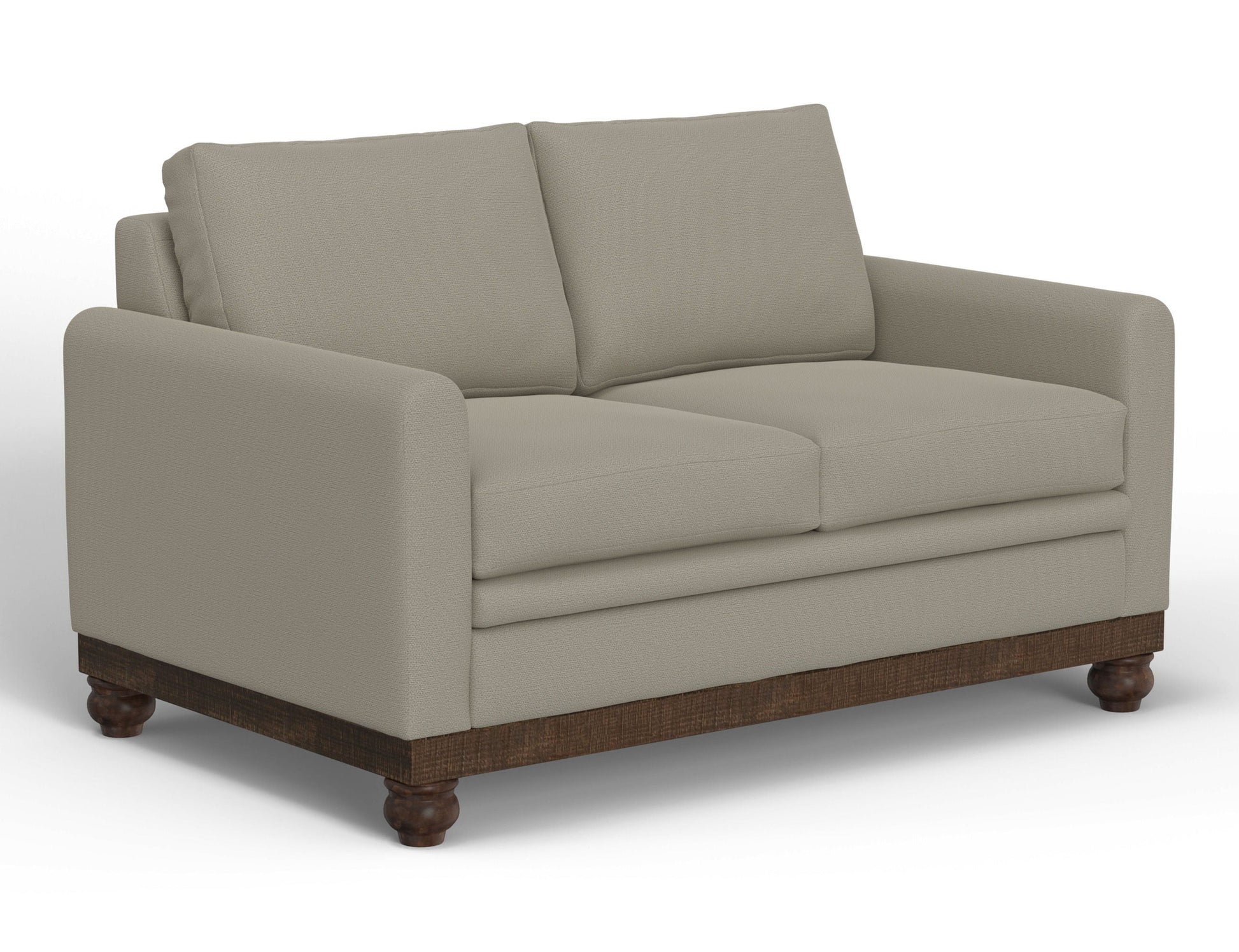 International Furniture Direct Pueblo Gray - Loveseat | Meri Furniture