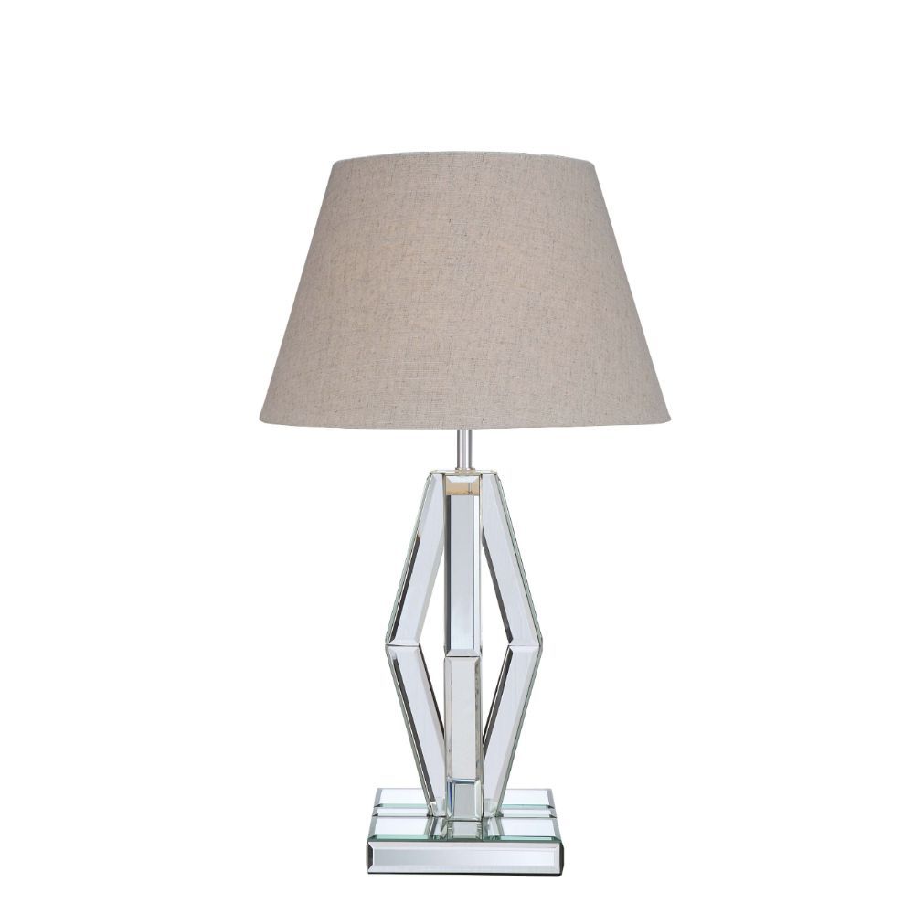 ACME Britt - Table Lamp - Mirrored & Chrome | Meri Furniture