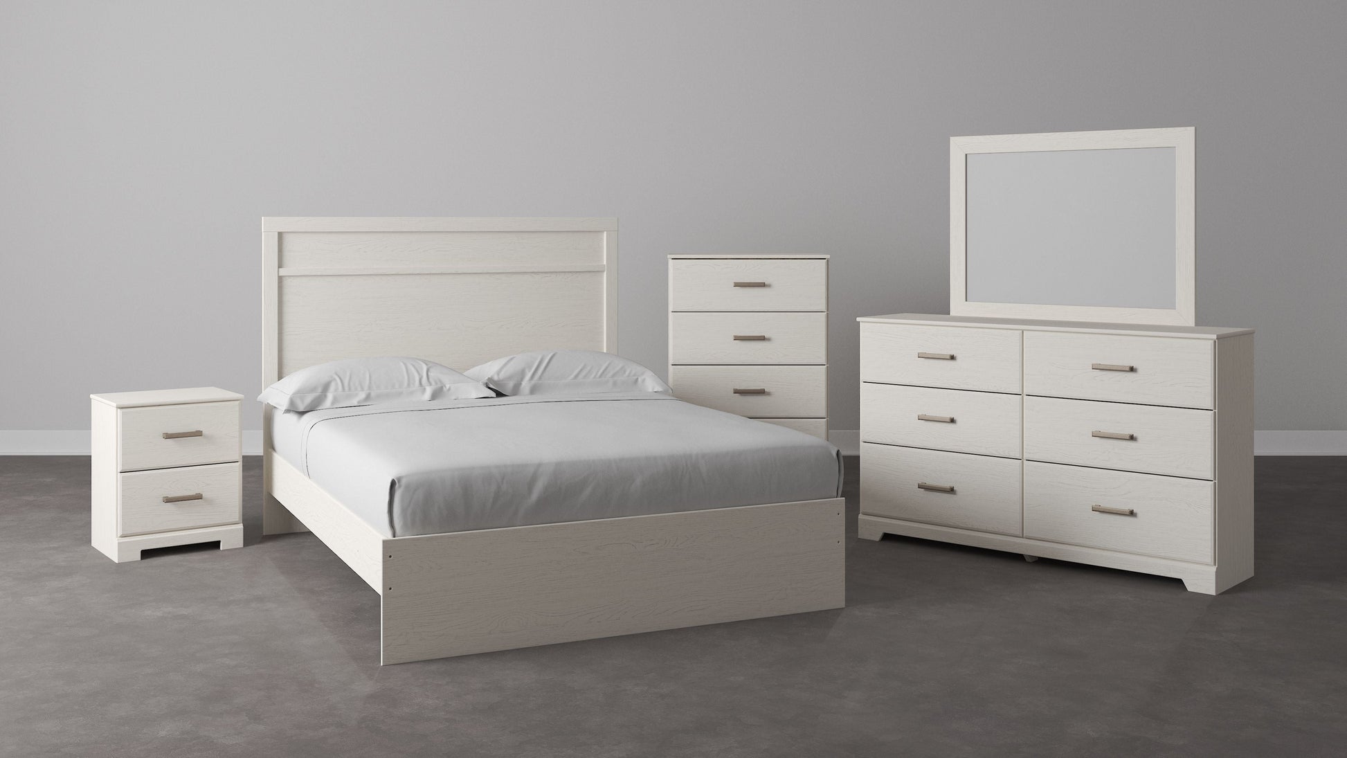 Signature Design by Ashley® Stelsie - Panel Bed | Meri Furniture