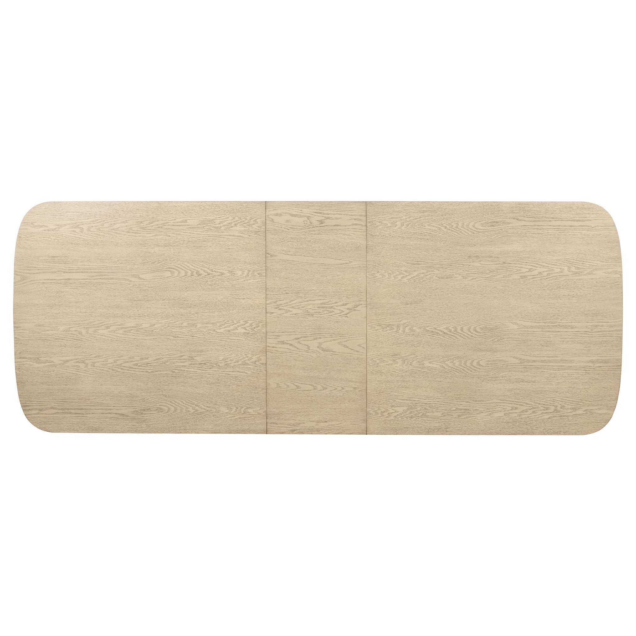 7 Piece Rectangular Dining Table Set With Chair - Oak