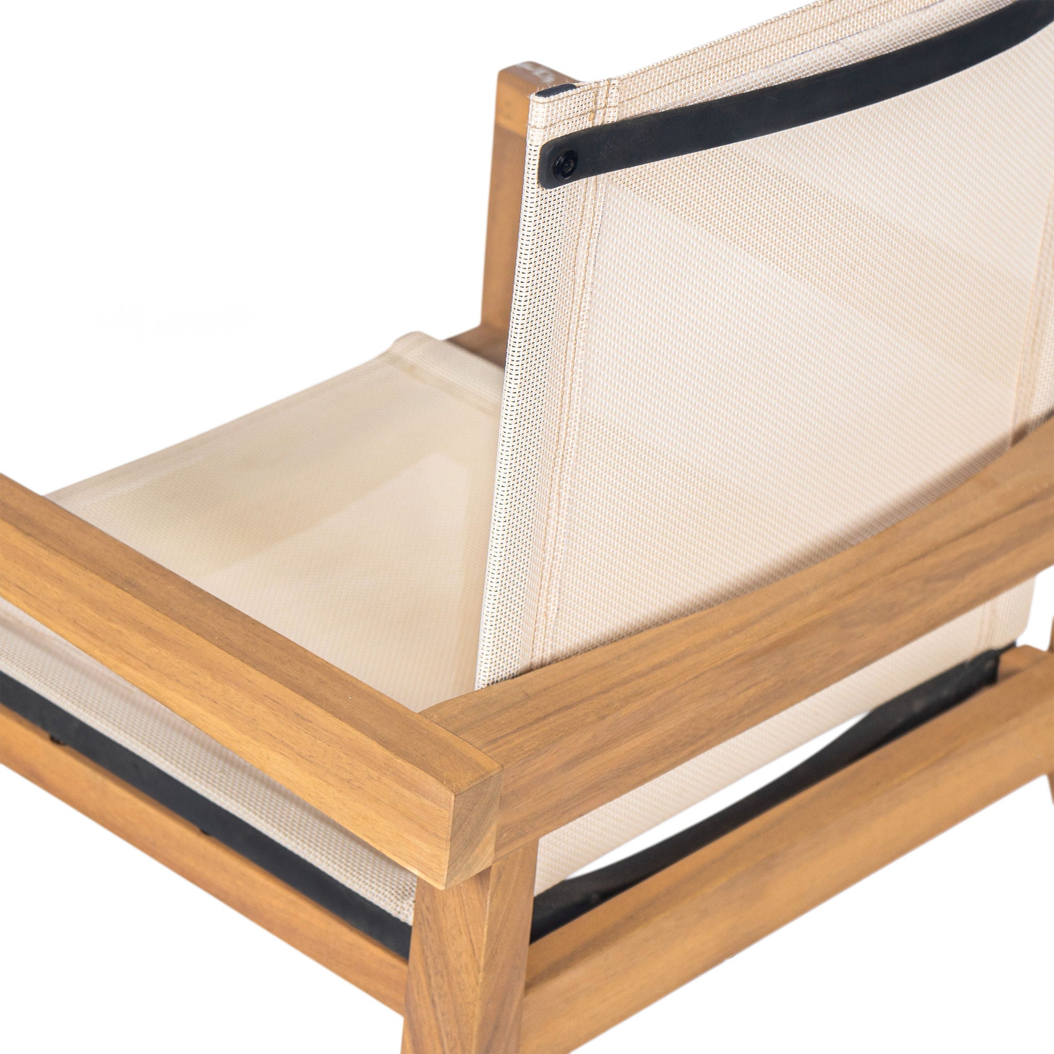 Belfast - Dining Chair With Acacia Wood Frame And Mesh Seating (Set of 2)