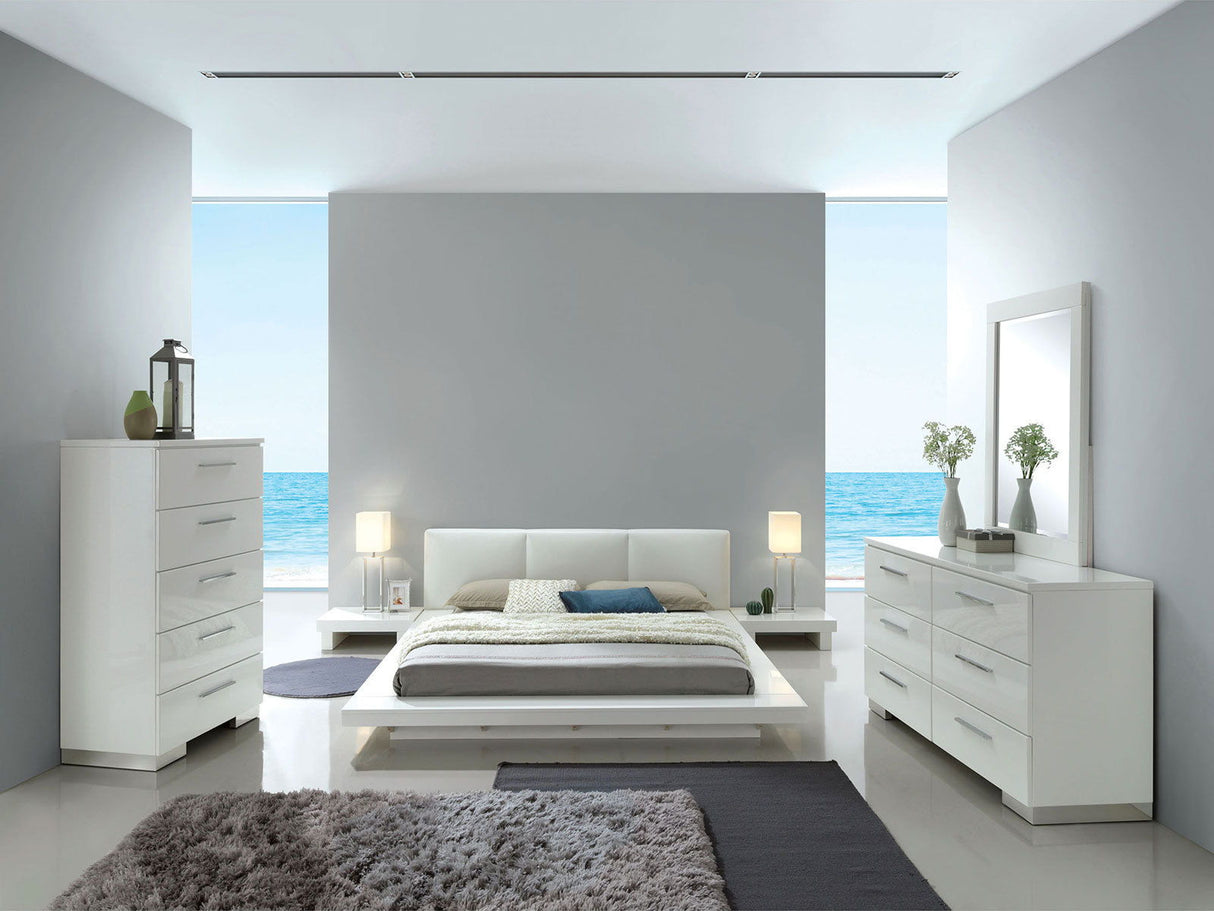 Furniture of America Christie - Mirror - White | Meri Furniture