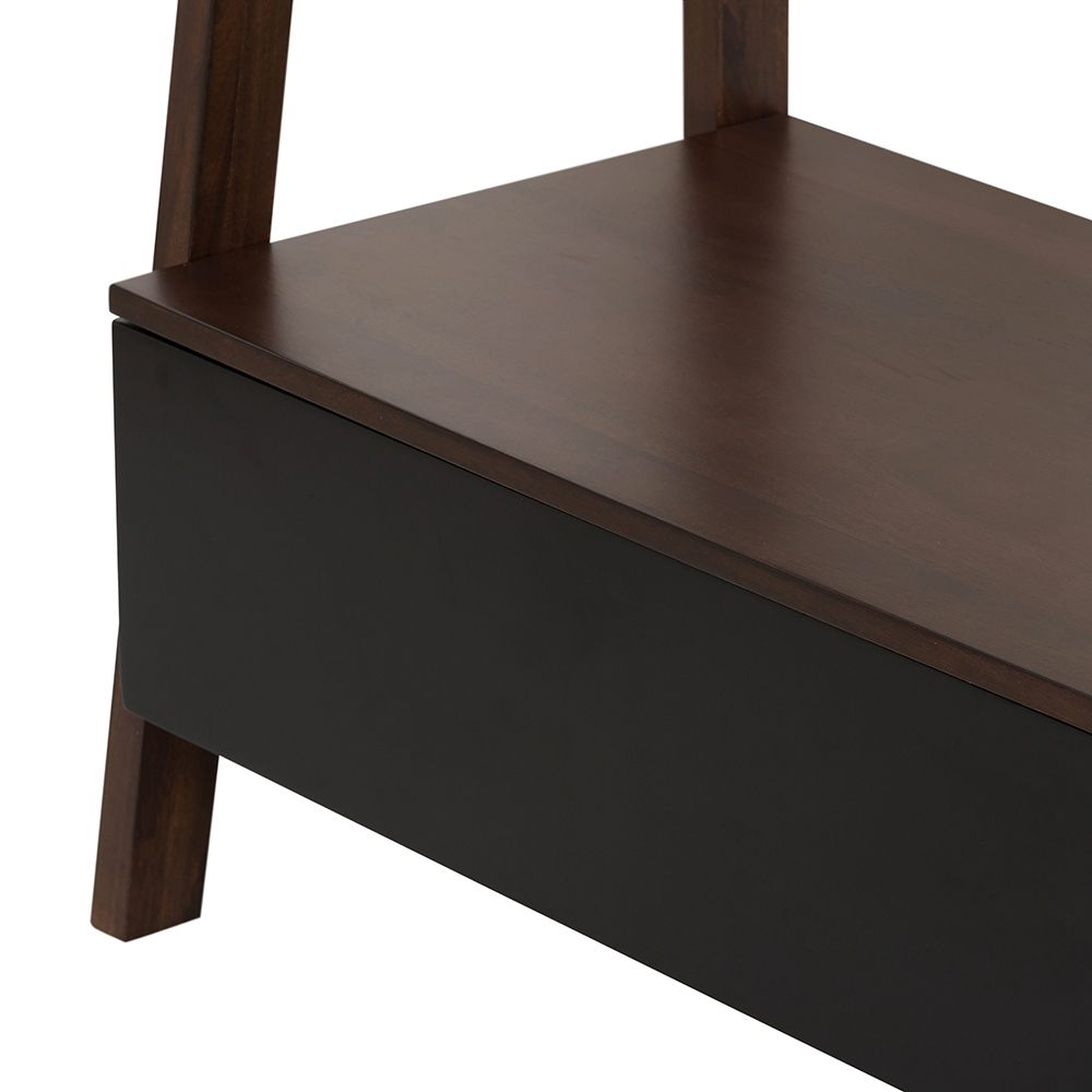 Ladder Shelf, Ladder Style Display Shelf - Natural Wood / Brown