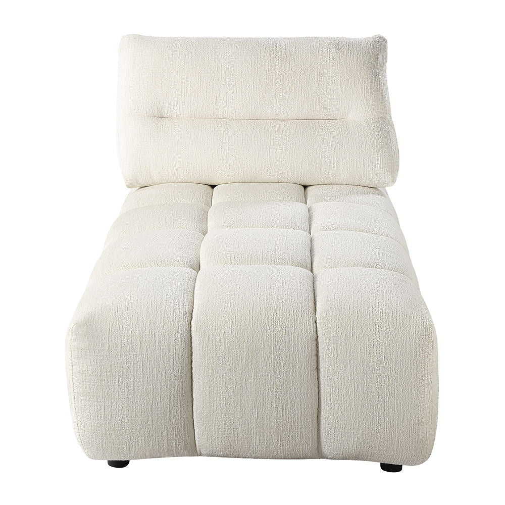 ACME Loanna - Modular Chaise - White | Meri Furniture