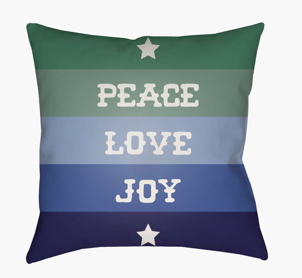 Peace Love Joy Pillow