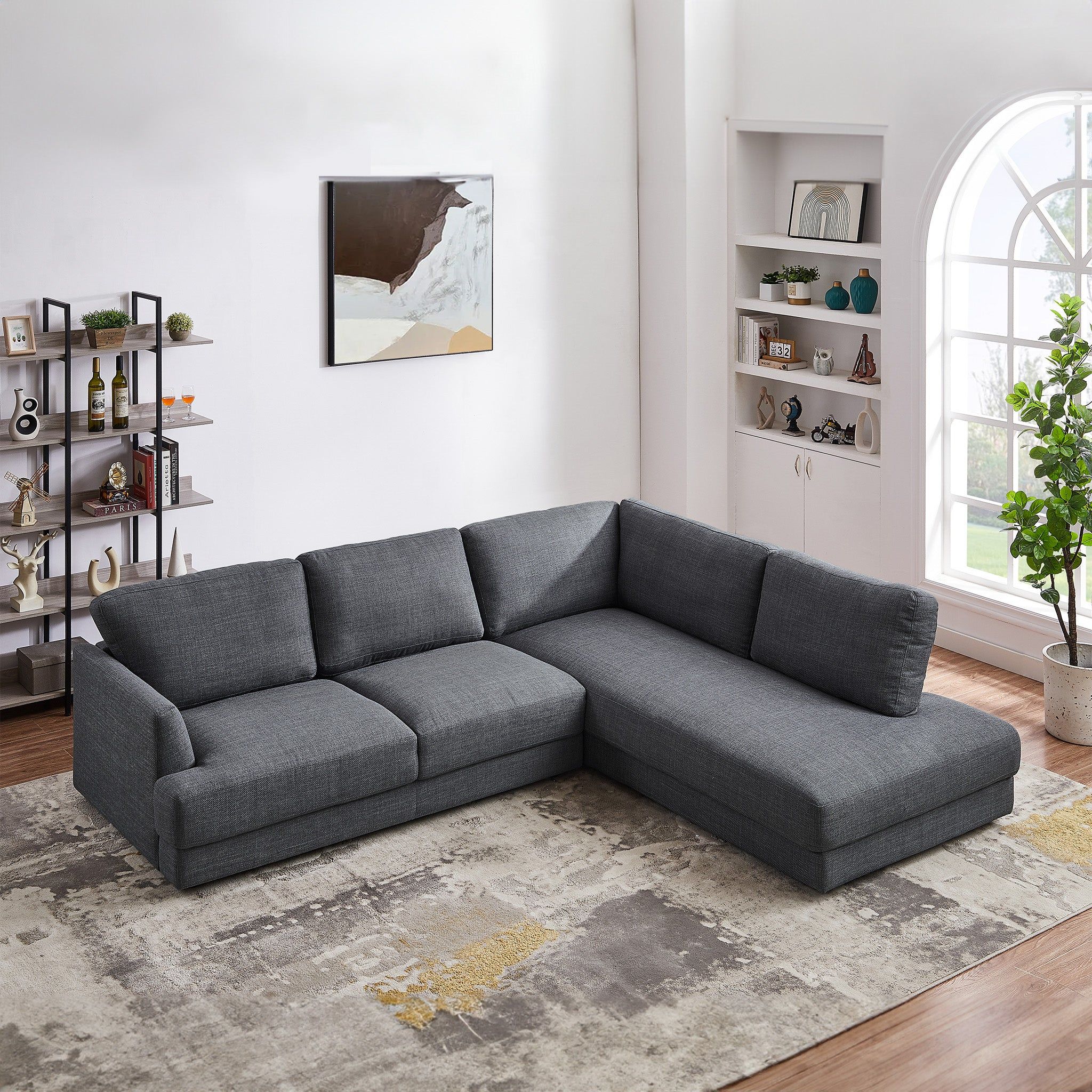 Glander - Comfortable Cozy Sectional Sofa