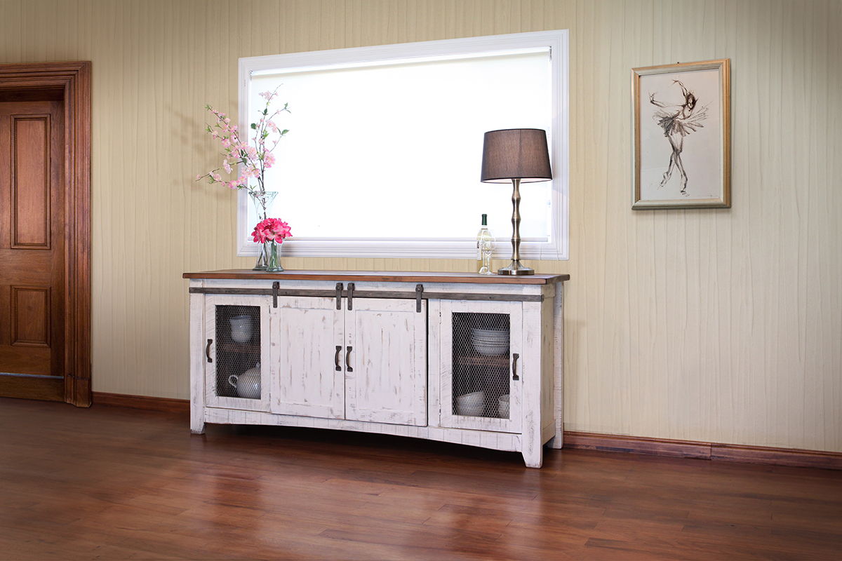 International Furniture Direct Pueblo - TV Stand | Meri Furniture