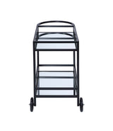 Colson - Serving Cart - Black Finish