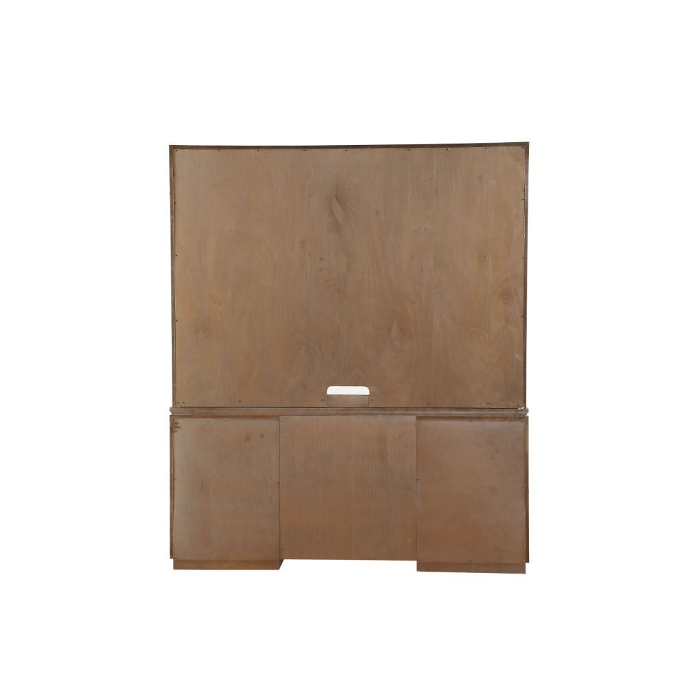ACME Orianne - Desk - Antique Gold | Meri Furniture