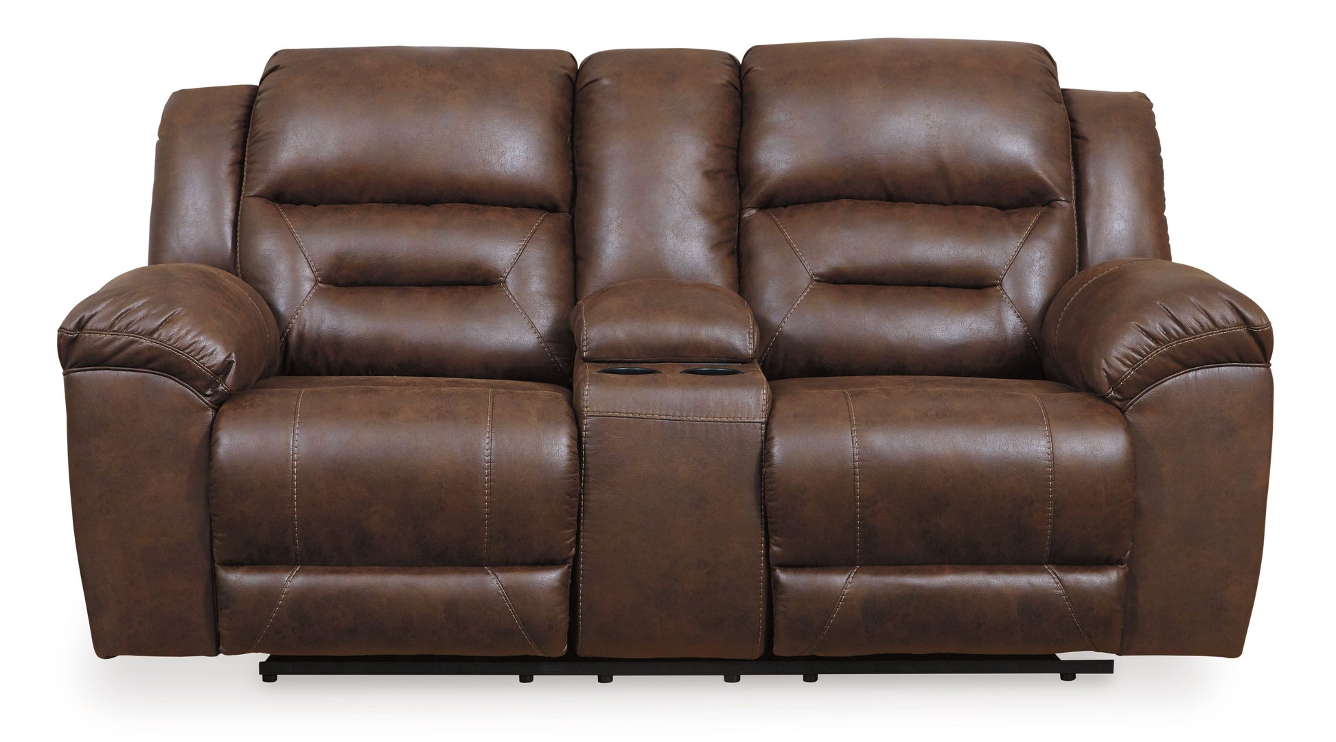 Ashley Furniture Stoneland - Reclining Loveseat | Meri Furniture
