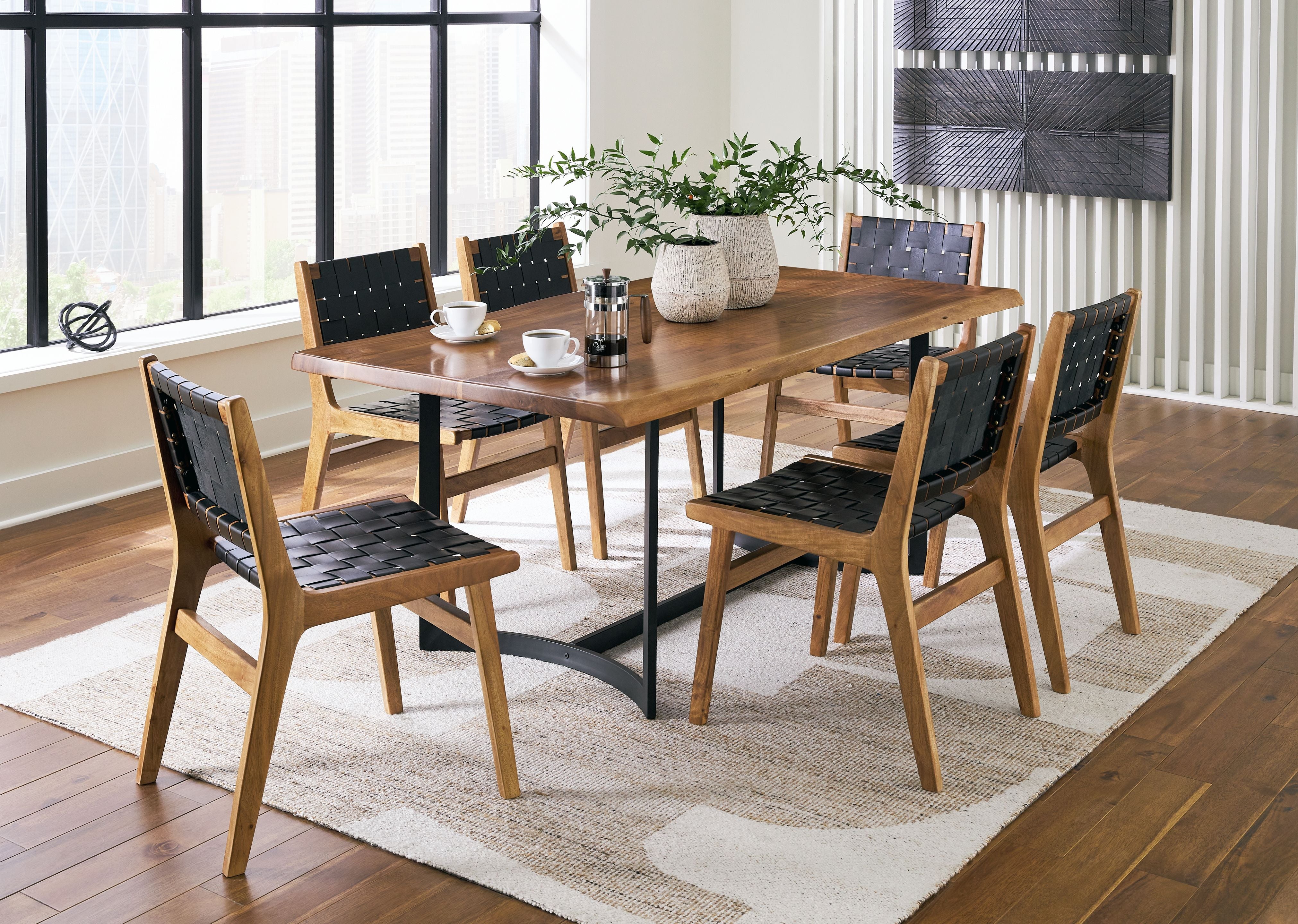 Signature Design by Ashley® Fortmaine - Dining Room Set | Meri Furniture