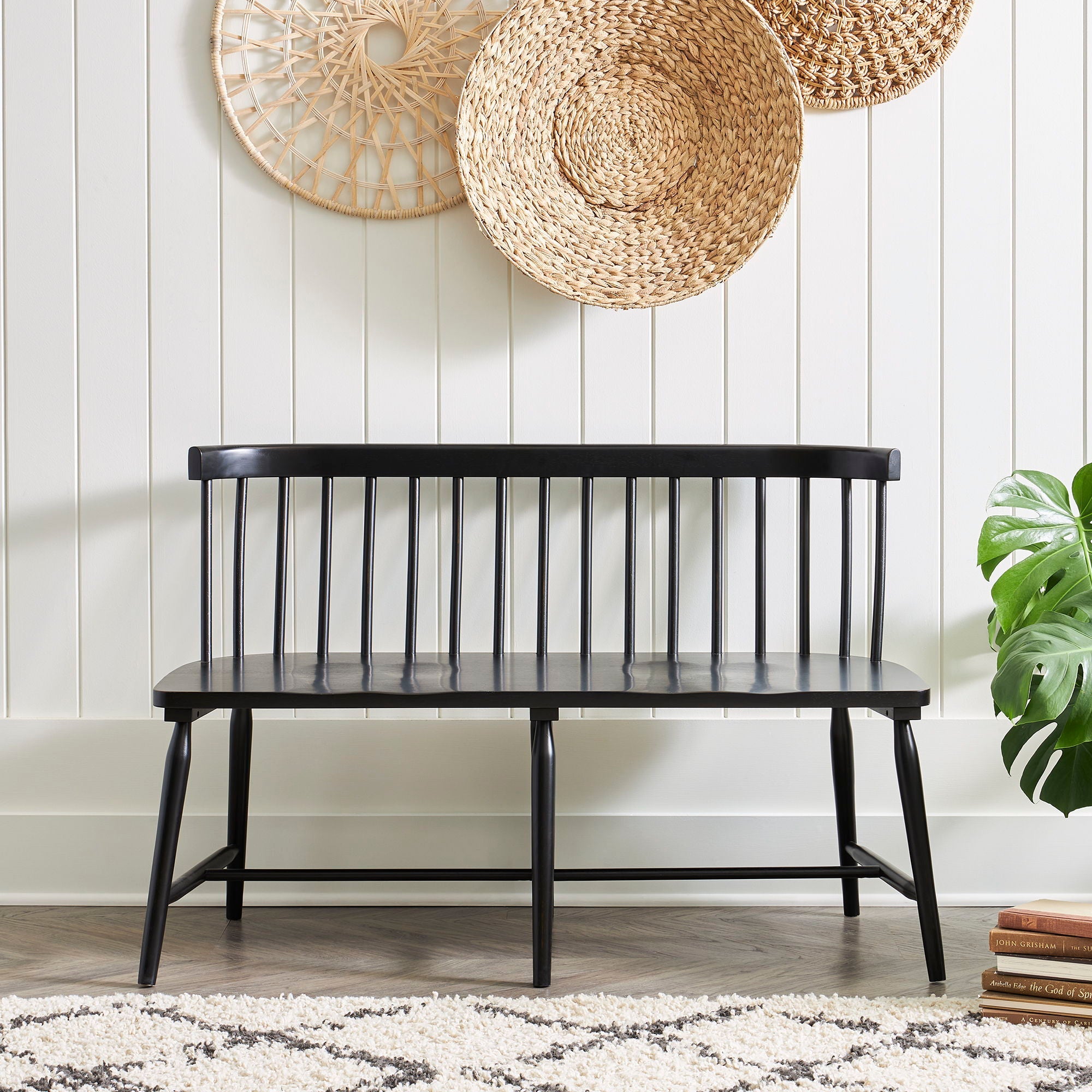 Liberty Furniture Capeside Cottage - Spindle Back Dining Bench | Meri Furniture