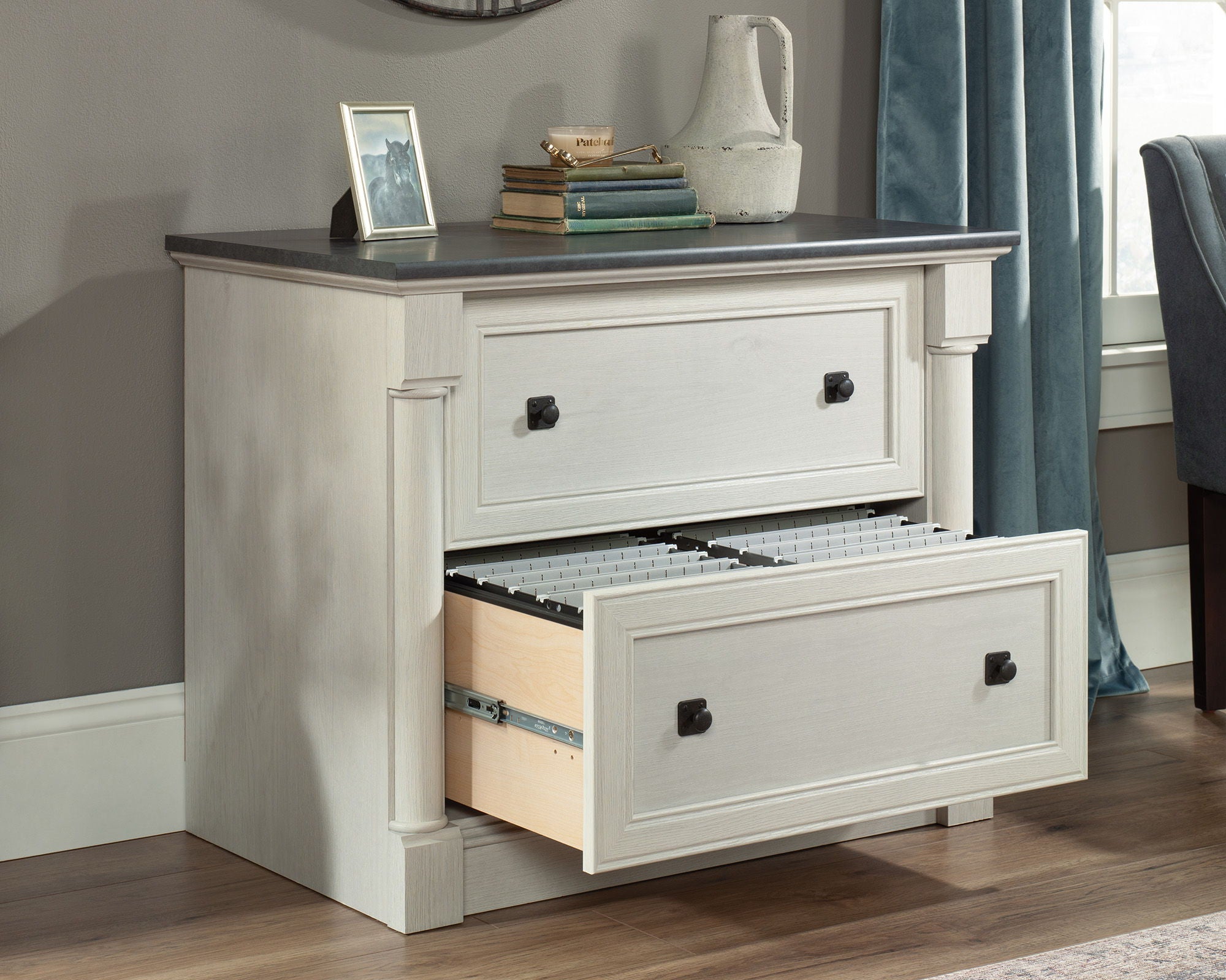 2-Drawer Lateral File Cabinet in Glacier Oak
