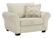 Ashley Furniture Haisley - Ivory - Chair And A Half | Meri Furniture