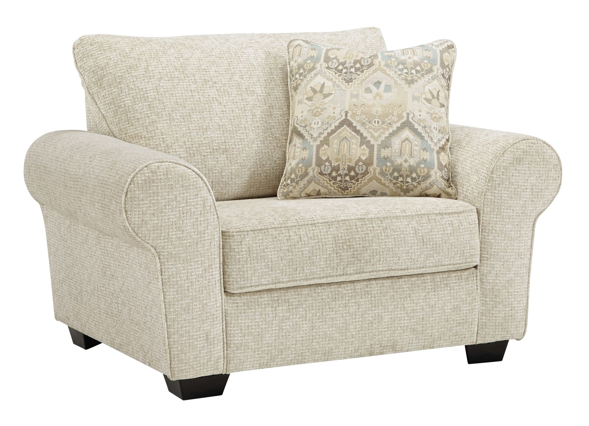 Ashley Furniture Haisley - Ivory - Chair And A Half | Meri Furniture
