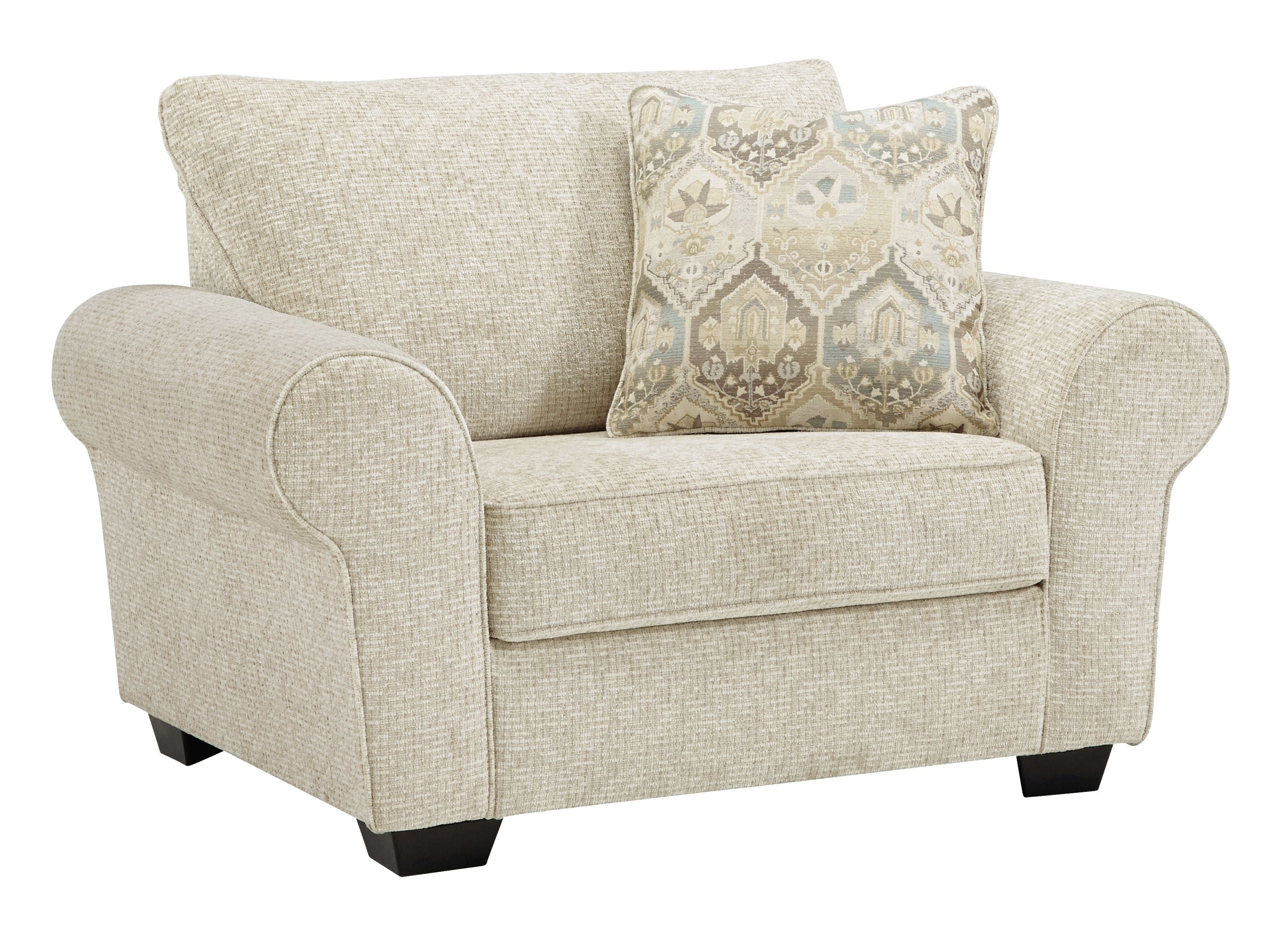 Ashley Furniture Haisley - Ivory - Chair And A Half | Meri Furniture