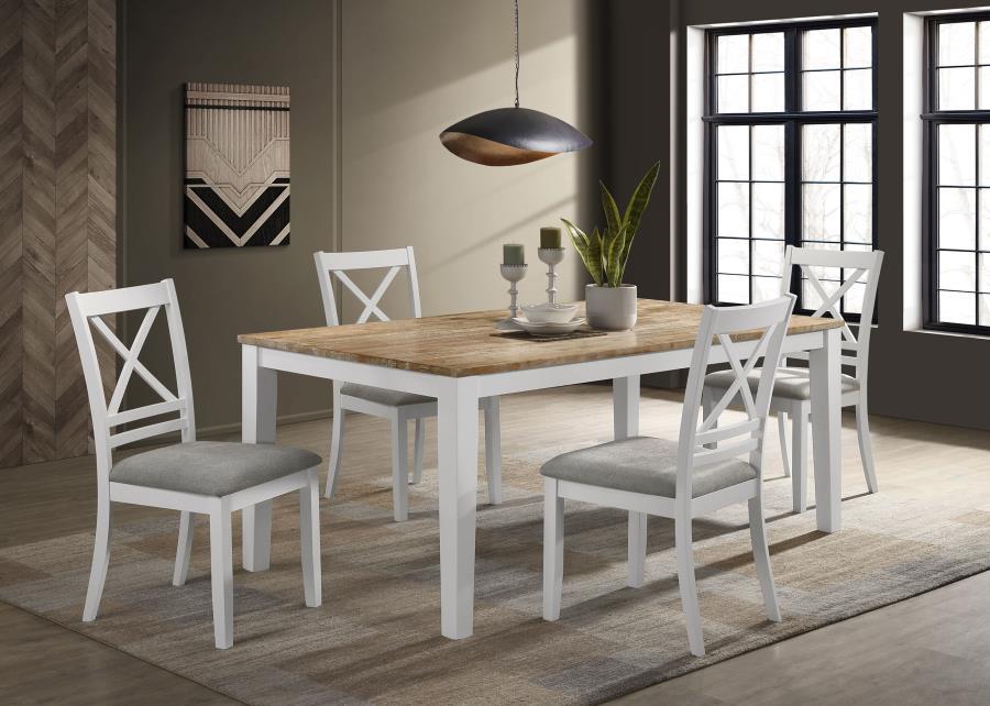 Coaster Fine Furniture Hollis - Rectangular Dining Table Set | Meri Furniture