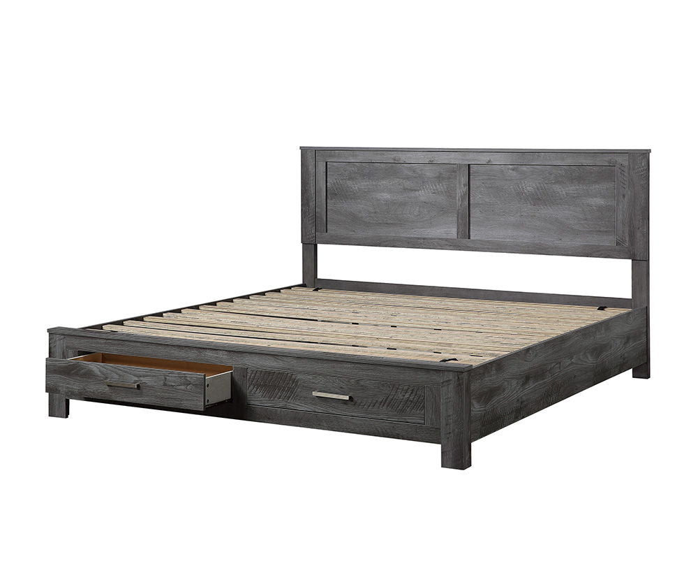 ACME Vidalia - Bed w/Storage | Meri Furniture