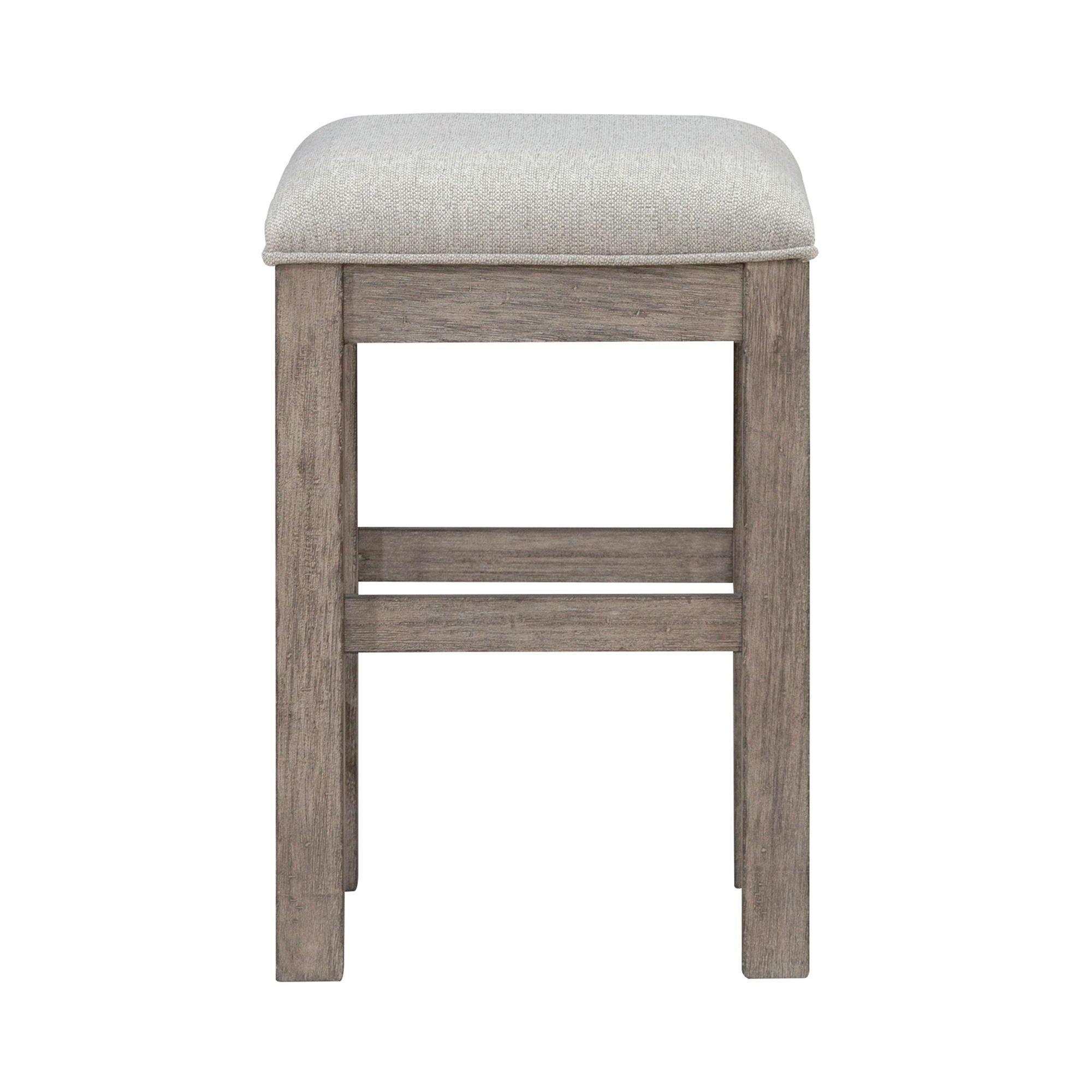 Liberty Furniture Skyview Lodge - Upholstered Console Stool - Light Brown | Meri Furniture