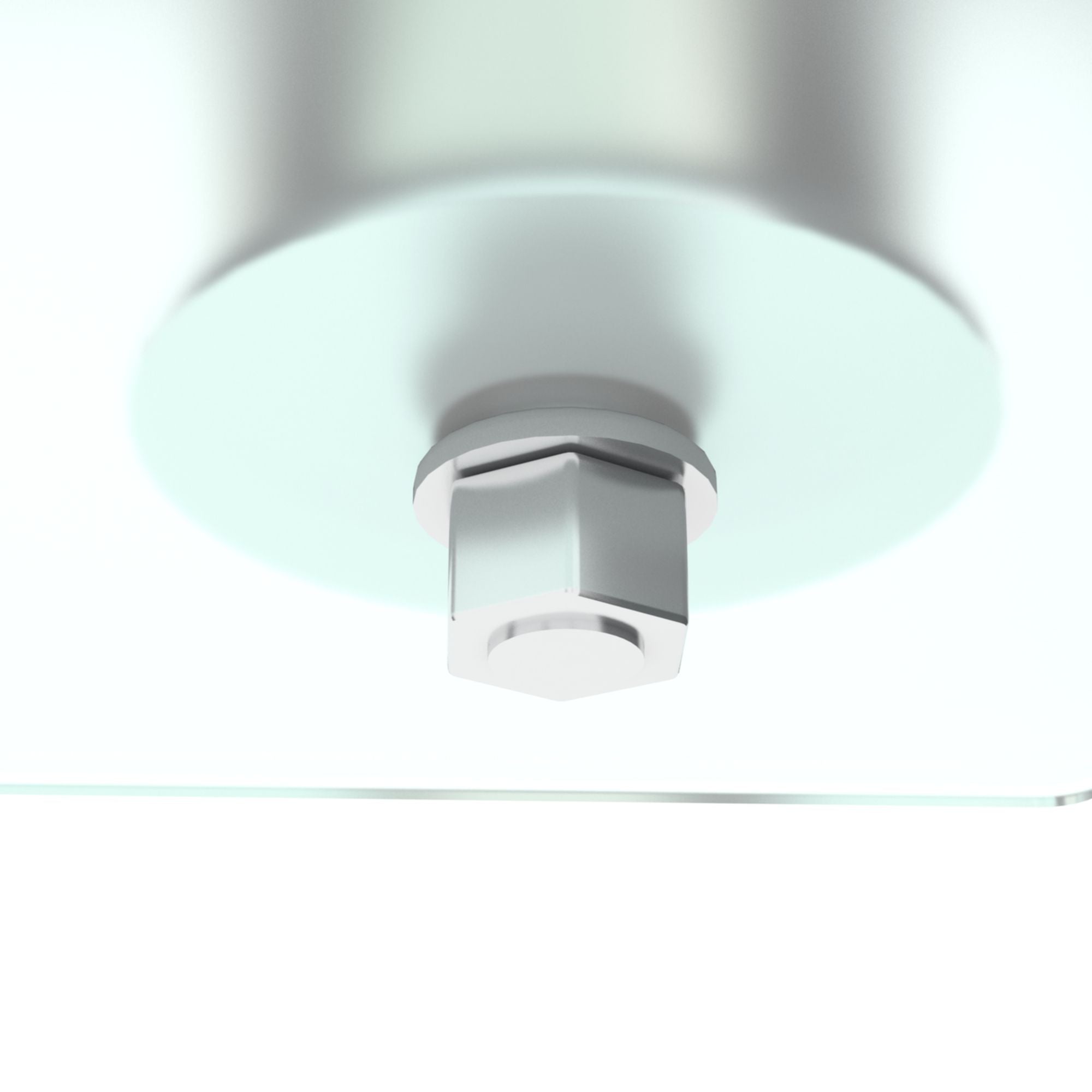 Modern Rectangular Coffee Table With Tempered Glass Top