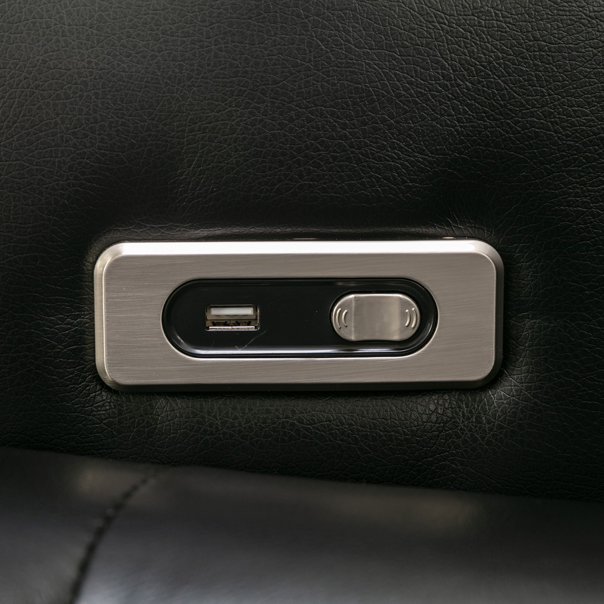 270 Degree Swivel Power Recliner With Tray Table, Phone Holder, Cup Holder, USB Port