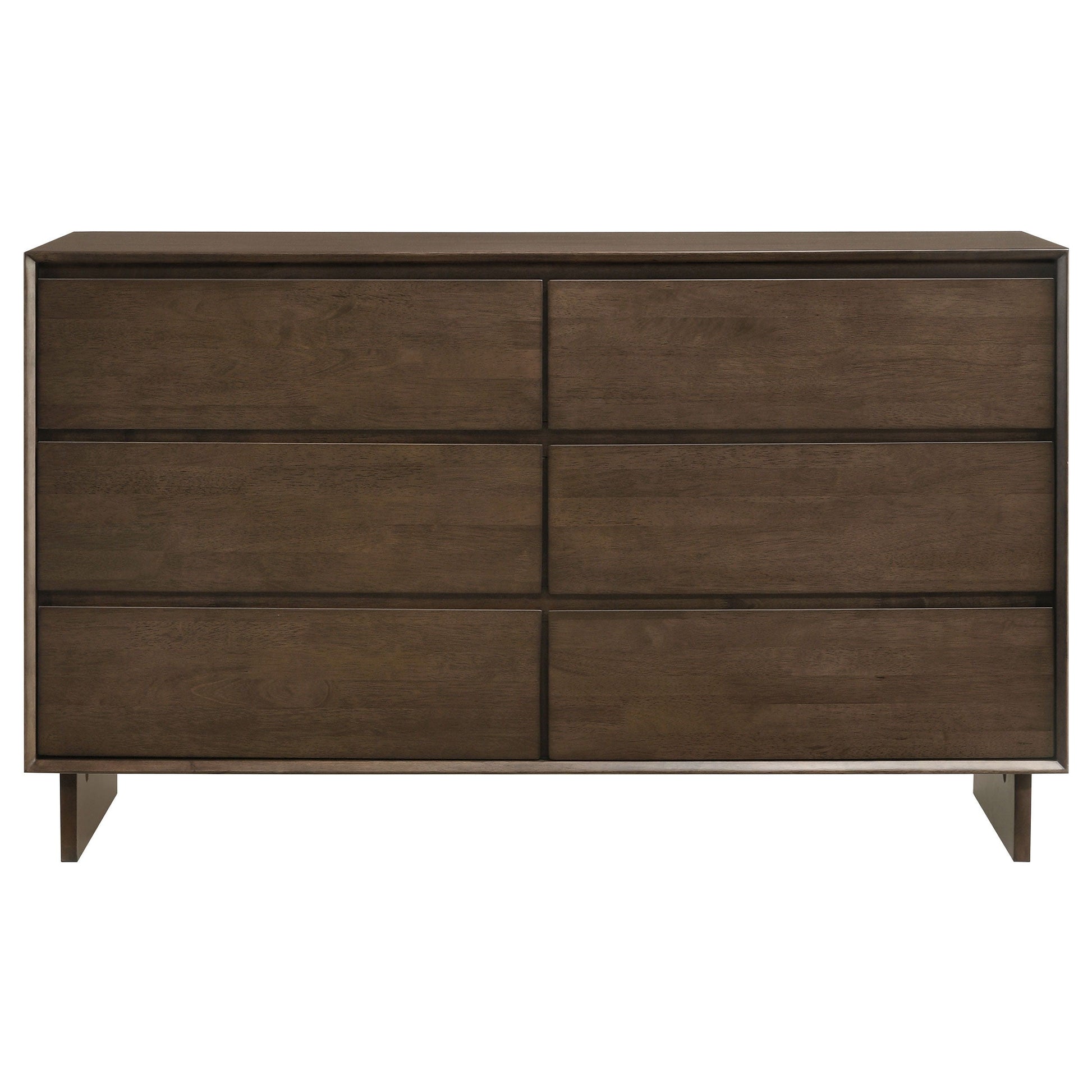 Coaster Fine Furniture Glenwood - 6-Drawer Dresser Cabinet - Warm Brown | Meri Furniture