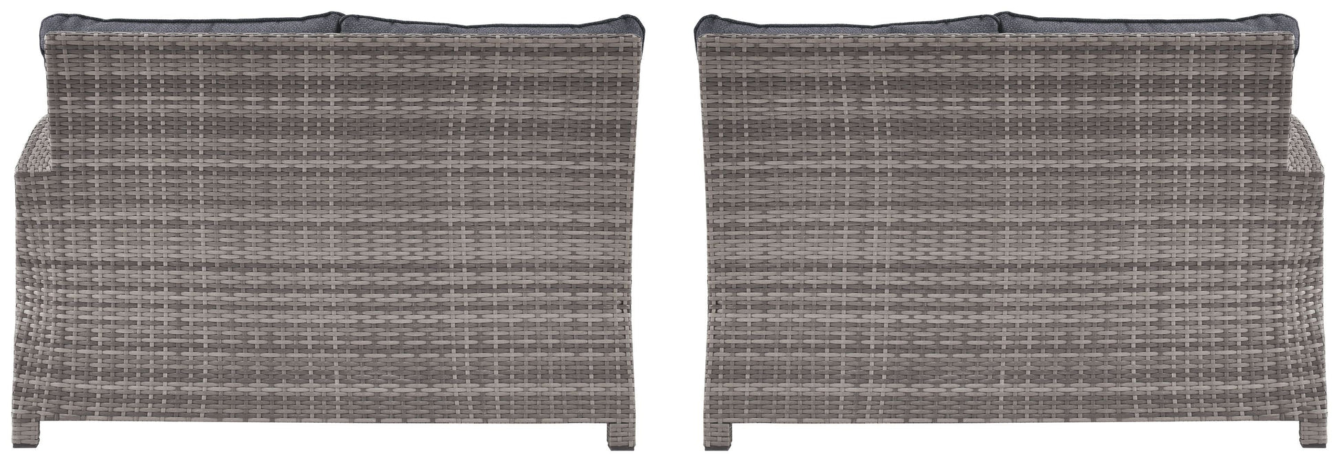 Ashley Furniture Salem - Gray - Raf / Laf Loveseat W/Cush (Set of 2) | Meri Furniture