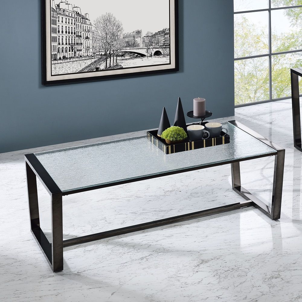 ACME Kaia II - Coffee Table - Black | Meri Furniture