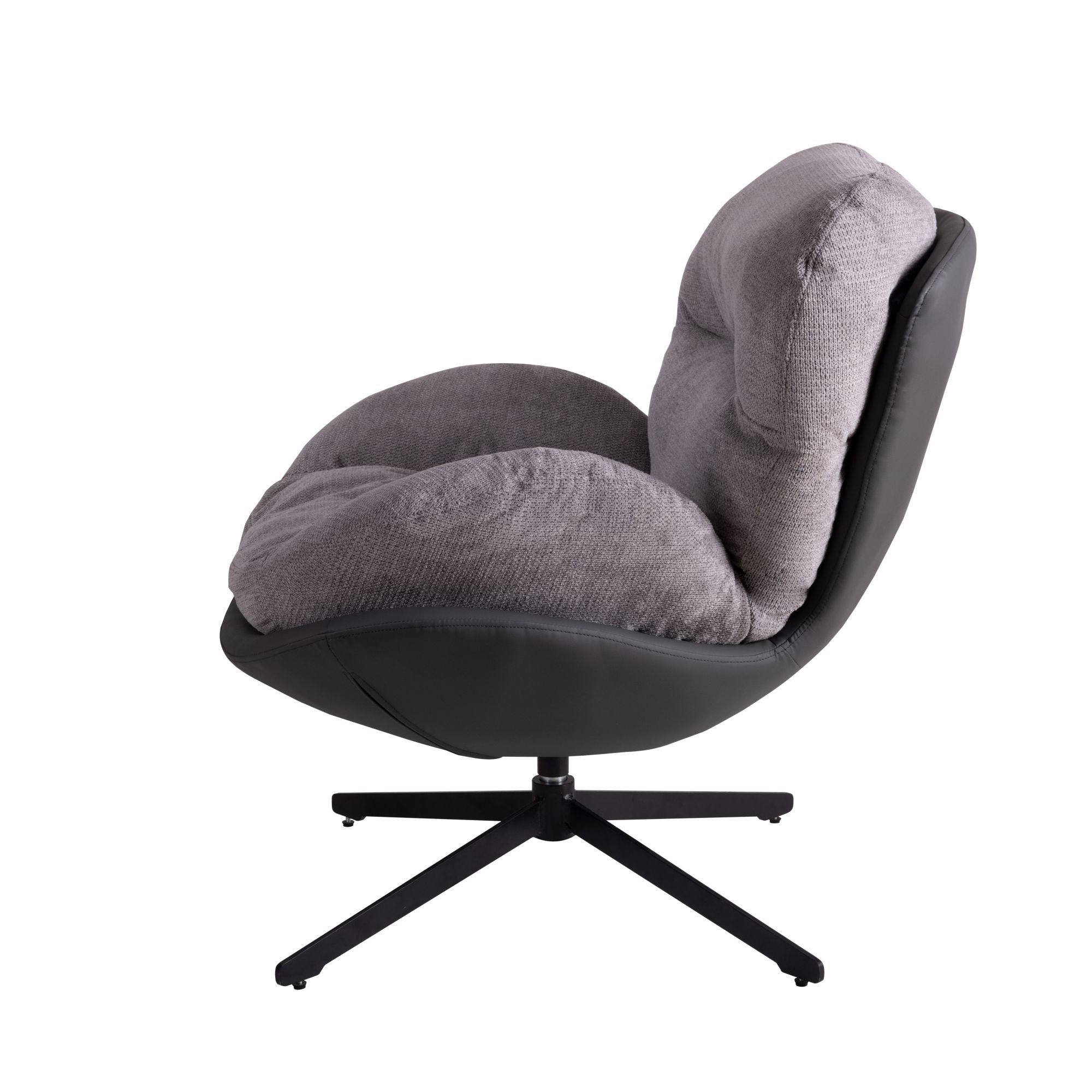 360° Swivel Office Chair, No Wheels