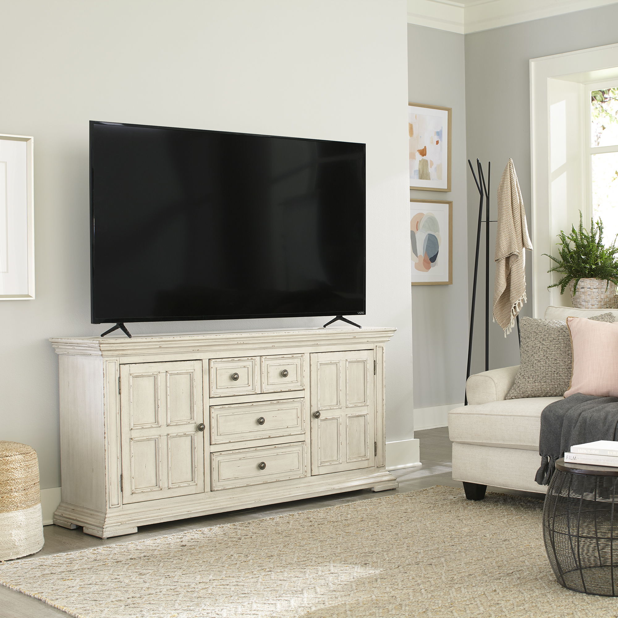 Liberty Furniture Big Valley - TV Console | Meri Furniture