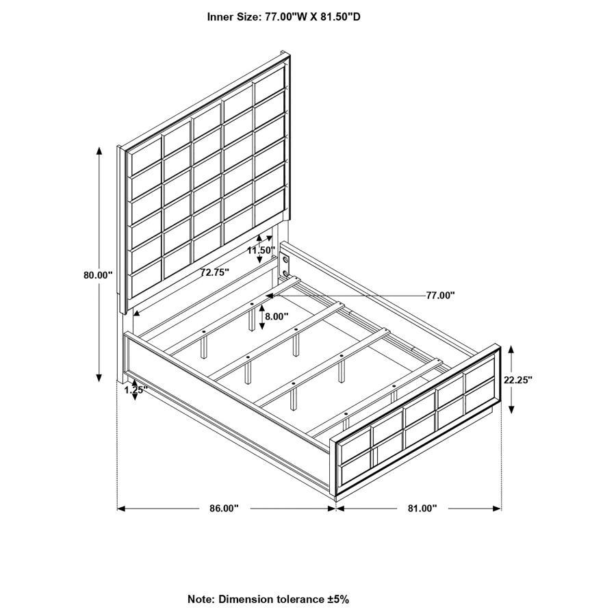 Coaster Fine Furniture Durango - Wood Panel Bed | Meri Furniture