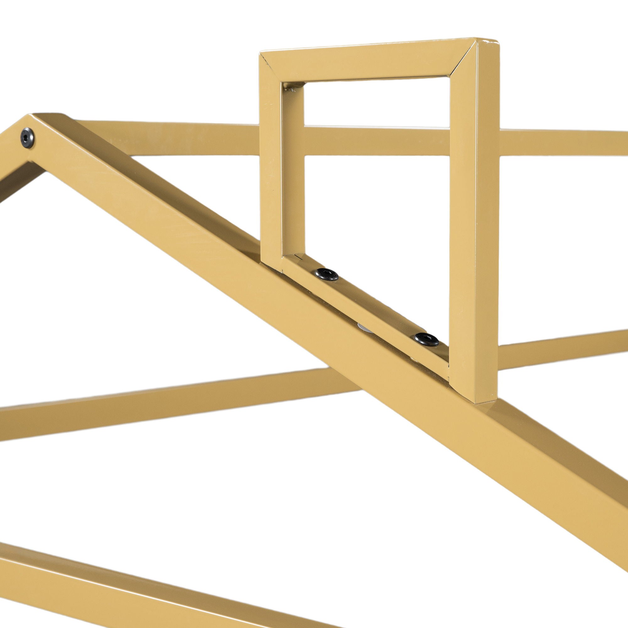 Metal House Shape Platform Bed