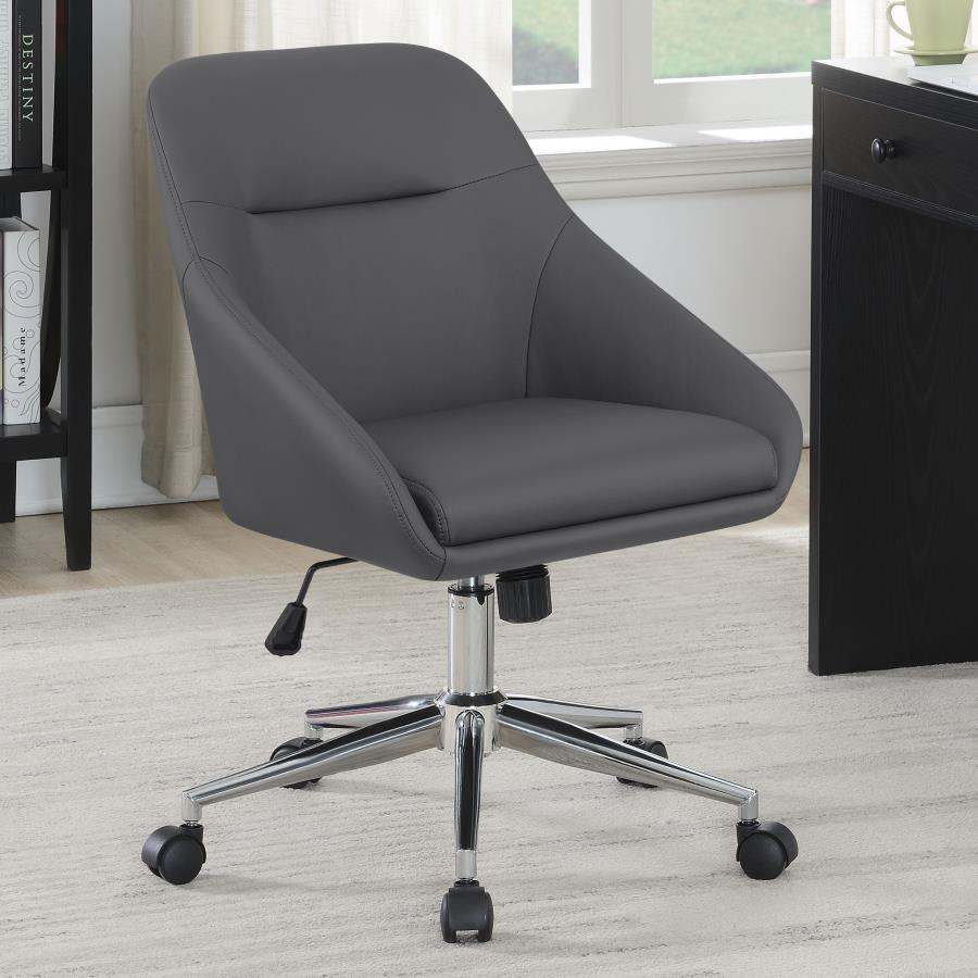 Coaster Fine Furniture Jackman - Upholstered Adjustable Home Office Desk Chair | Meri Furniture