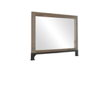 Antique Gray - Mirror - Gray / Brown