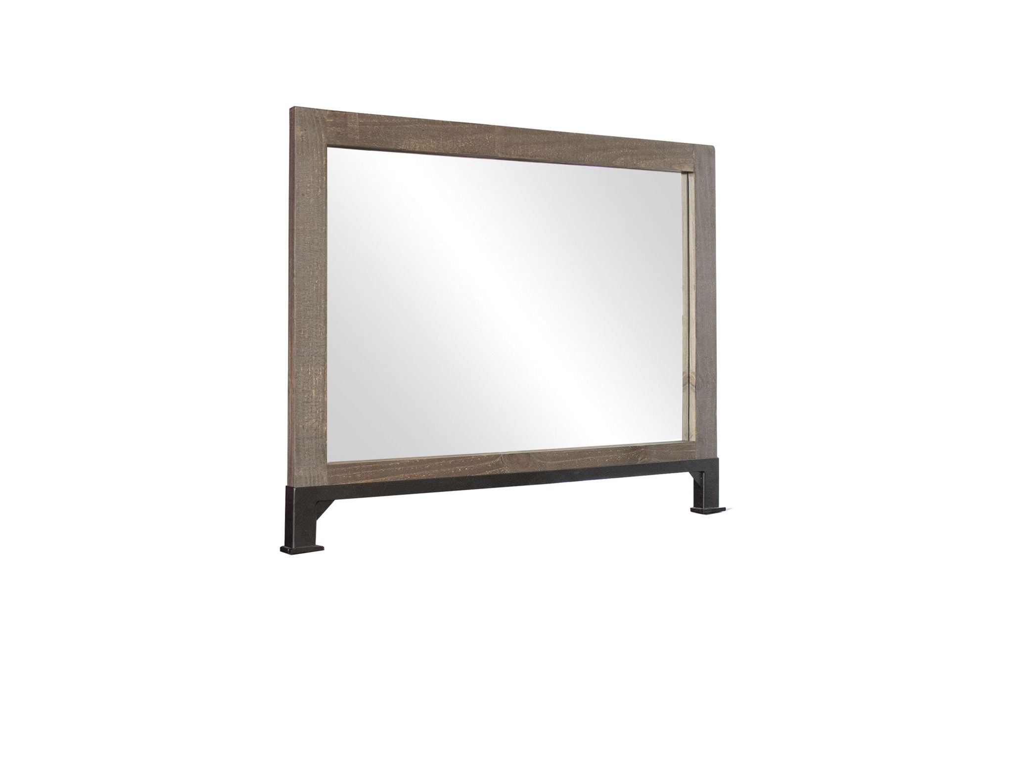 Antique - Mirror - Gray / Brown