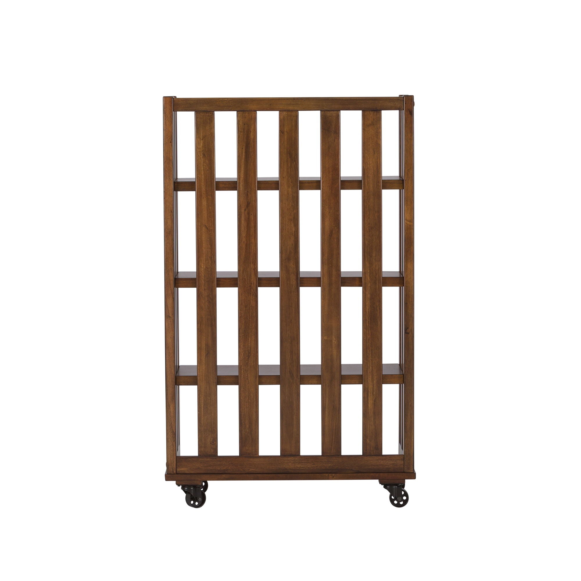 Arlington House - Open Bookcase - Dark Brown