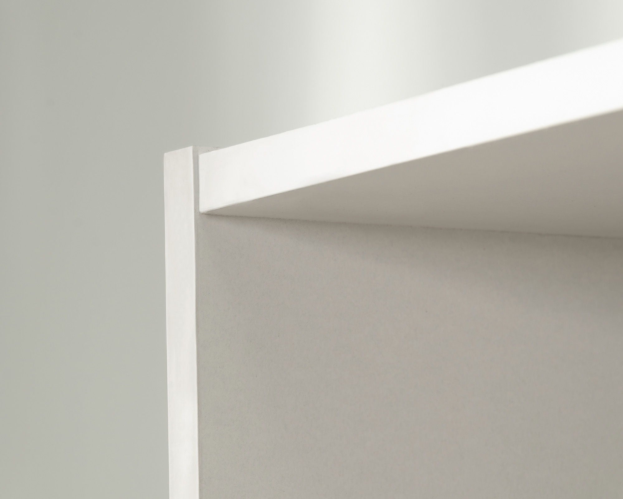 5-Shelf Bookcase Soft White