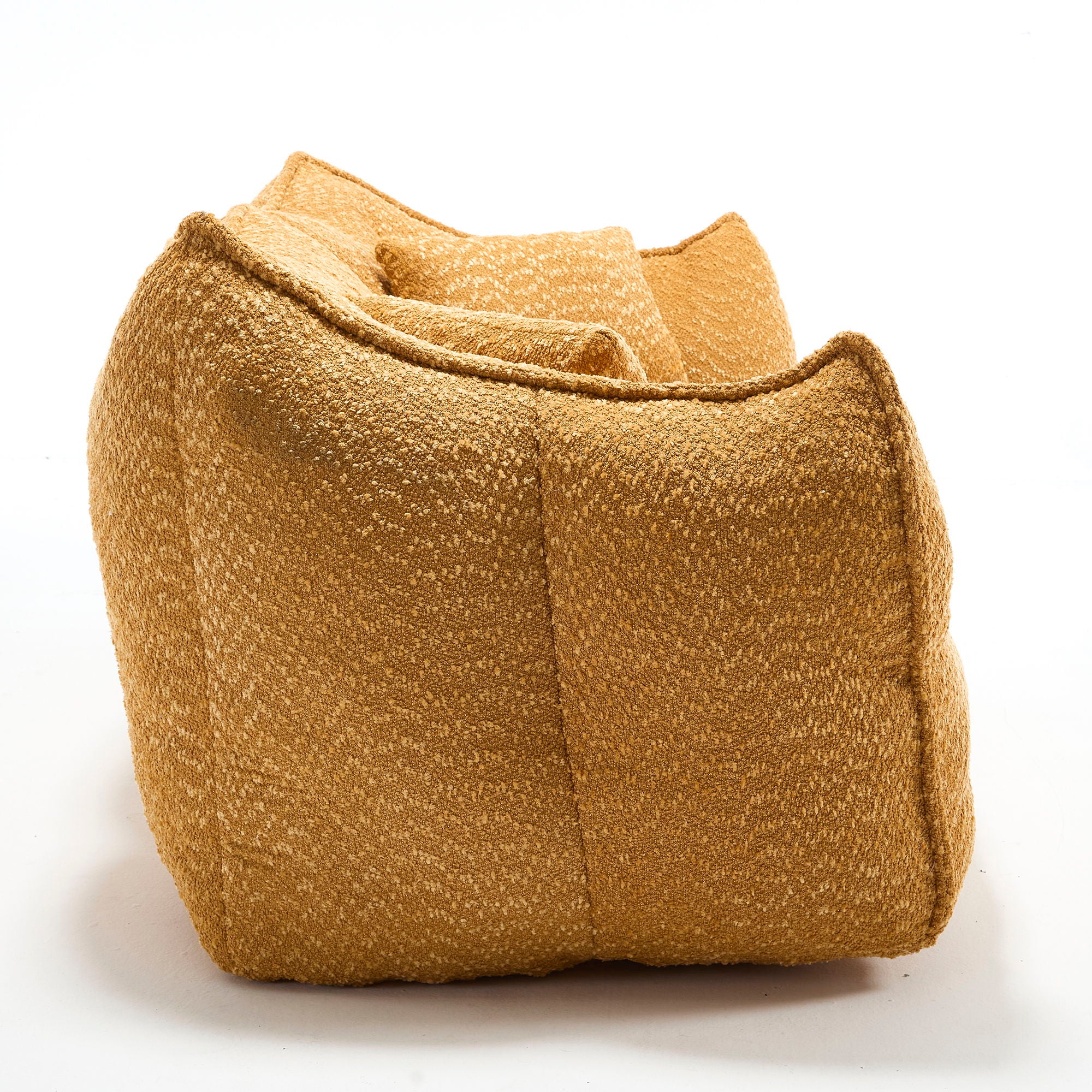 Comfortable Dual Beanbag Chair With High Resilience Foam Core For 2 People